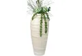 Produktbild: formano Bodenvase Relief H: 50 cm, Relief, creme, Motiv: Relief