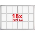 Produktbild: Franken Schaukasten SK6118 PRO, innen, 18 x A4, magnetisch, abschließbar