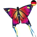 Produktbild: CIM Leichtwind Schmetterling Drachen - Butterfly PINK - Einleiner Flugdrachen