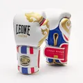 Produktbild: Leone 1947 Handschuhe Unisex Thai Style ,Boxen / Kick / Muay 14OZ ( Weiß/Multi )