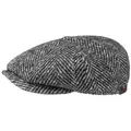 Produktbild: Stetson Flat Cap (1-St) Wollcap mit Schirm, Made in the EU schwarz 61 cm