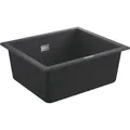 Produktbild: Grohe Abwäschen - Kompositspüle K700 mit Ablaufgarnitur, 53x46 cm, schwarz Granit 31654AP0