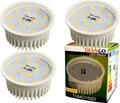 Produktbild: 3er Set 5 Watt LED Modul in 3 Stufen dimmbar nur 30mm Einbautiefe 3000K MO15SD-3