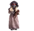 Produktbild: Halloween Geisterpuppe mit drehendem Kopf, 95 cm,Animation,Schocker, NEU,OVP