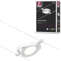 Produktbild: Paulmann CorDuo LED Seilsystem RoundMac Einzelspot - Weiß/Silber