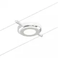 Produktbild: Paulmann 94417 CorDuo LED Seilsystem RoundMac Einzelspot 280lm 4,5W 3000K 12V Weiß matt/Chrom