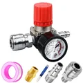 Produktbild: Druckminderer 1/4 Zoll Druckregler Manometer 175 PSI Luftkompressor Regelventil