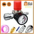 Produktbild: Druckminderer 1/4 Zoll Manometer Wasserdruck Regler Anschluss Gartenbewaesserung