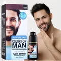 Produktbild: Men Mustache & Beard Dye for Gray Hair to Black, Beard Dye for Men Black in 5...