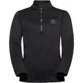 Produktbild: Odlo Longsleeve Midlayer 1/2 Zip Berra schwarz 128 - ca. 8 Jahre
