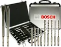 Produktbild: Bosch Hammerbohrer- und Meißelset SDS-Plus für Bohrhammer 11-teilig 2608578765
