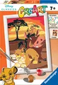 Produktbild: Ravensburger CreArt: König der Löwen: Der König der Löwen - Malen mit Zahlen für Kinder ab 7 Jahren, Malset mit Brettern, Rahmen, Pinsel und Farben im Lieferumfang enthalten, 14 x 19 cm, Geschenkideen