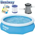 Produktbild: Bestway Fast Set Pool Schwimmbecken Gartenpool Quick Up 305x76 B-Ware