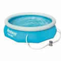 Produktbild: Bestway Swimming Pool ?305x76 Fast Set Pool Rund Schwimmbecken mit Pumpe