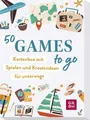 Produktbild: 50 Games to go - Kartenbox mit vielen Spielen und Kreativideen für unterwegs