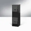 Produktbild: Dauerbrandofen Kerpenii 5,5kw H881xb288xt288mm, Schwarz