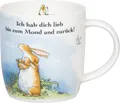 Produktbild: KÖNITZ 1172752895 Becher Ich hab dich lieb bis zum Mond und zurück! - 400 ml,...