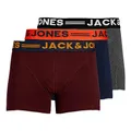 Produktbild: JACK & JONES Trunks 3er-Pack Trunks, granatrot, S