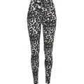 Produktbild: URBAN CLASSICS Leggings Urban Classics Damen Ladies Soft AOP Leggings (1-tlg) schwarz 5XL