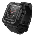 Produktbild: Catalyst Waterproof Apple Watch 2/3 42mm Case schwarz - Wasserdicht, Hypoallergenes Silikon, Stroßestt, Fallfest