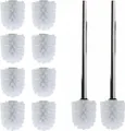 Produktbild: Daloual 10 x Bürstenkopf Weiß 2 x Griff 26 cm