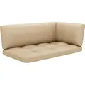 Produktbild: vidaXL 4-tlg. Paletten-Lounge-Set Grau Imprägniertes Kiefernholz - Grau