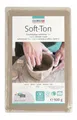 Produktbild: SOFT-TON weiß 500g Modelliermasse modellieren lufthärtend brennbar Töpfern NEU