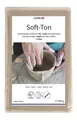 Produktbild: 6 8075 101  Soft Ton weiß 500 g, natürlicher, lufthärtender Ton ohne Brennen,...