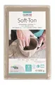 Produktbild: Soft-Ton weiss 500g lufthärtend / brennbar 1040°C | in Folie eingeschweißt