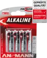 Produktbild: ANS RED 4XAA - Red, Alkaline Batterie, AA (Mignon), 4er-Pack