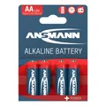 Produktbild: Ansmann 5015563 1x4 Ansmann Alkaline Mignon AA LR 6 red-line