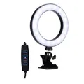 Produktbild: Grundig Ringlicht Handy Ø15,6cm - Selfie Licht mit Tischklemmen und 48 LEDs - Handy Light mit 3 Lichtmodi und 10 Helligkeitsstufen - USB-Stromversorgung - Flexible Arme