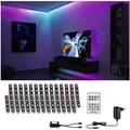 Produktbild: Paulmann Entertain Led Stripe Dynamic Rainbow Komplettset 5m Rgb Kürzbar Led Stripe