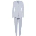 Produktbild: Hanro Pyjama Pure Essence, Langarm (1 tlg) blau S