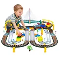 Produktbild: Elektrische Eisenbahn für Kinder – 192teiliges ZugSet mit Schienen, Licht & S...