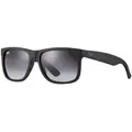 Produktbild: Ray-Ban Justin RB 4165 601/8G - Sonnenbrille  - Matte Schwarz 55/16
