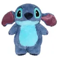 Produktbild: DISNEY Stitch Gummi Wärmflasche mit WEICHEM Bezug, GROSS Wärmflasche mit Wasserbeutel, Maskottchen 750 ml (Stitch)