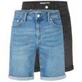 Produktbild: ONLY & SONS Jeansshorts Herren Shorts ONSPLY 2er Pack Regular Fit Bermudashorts mit Stretch bunt XL