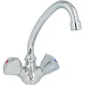 Produktbild: Zweigriff Waschtischarmatur Classic Line - Mit Hu-rohrauslauf 145 Mm
