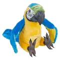 Produktbild: Wild Republic Artist Collection Blau Gelber Aras, Geschenk für Kinder, 38 cm, Plüschtier, Füllmaterial besteht aus versponnenen recycelten Wasserflaschen