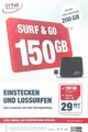 Produktbild: Mobiler WLAN Router mit Sim Karte 150 GB inklusive 30€ Guthaben WiFi 50Mbit/s
