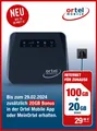 Produktbild: Ortel Mobile - Internet für Zuhause - Wlan Router & Prepaid Sim mit 100GB Option