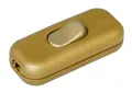 Produktbild: Schnurzwischenschalter 1-polig 250 V 6 A gold 191307089