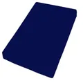 Produktbild: JOOP! Spannbettlaken 40000, 90-100 x 200cm, Farbe navy 24, UVP 49,95 Euro