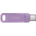 Produktbild: SANDISK Ultra Dual Drive Go USB Type-C Lavender   128GB, USB-A 3.0/USB-C 3.0