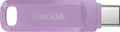 Produktbild: SanDisk Ultra Dual Drive USB-Stick Retail 128GB Lavendel SDDDC3-128G-G46L USB-A (USB 3.2 Gen 1), USB-C (USB 3.2 Gen 1)