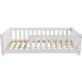 Produktbild: Juskys Kinderbett Naya 80 x 160 cm Weiß
