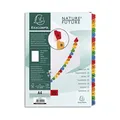 Produktbild: Exacompta - Ref 1111E - Mylar Printed Indices - For Use WithA4 Documents, Pre-Pu