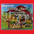 Produktbild: Playmobil 4190 Moderner Reiterhof Reitstall Pferdestall Stall Ponyhof Pferde NEU