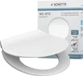 Produktbild: Schütte WC-Sitz SLIM, Duroplast, Absenkautomatik, Schnellverschluss, besonders flache Form